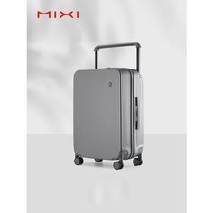 Чемодан MIXI, 39 л, размер S, серый