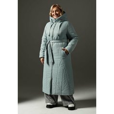 Пальто DIMMA fashion studio Фрида, размер 60, ментоловый