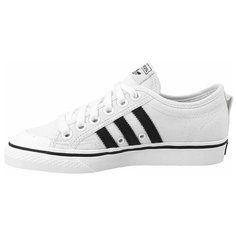 Кеды adidas Nizza, размер 3,5 UK, ftwr white / core black / ftwr white