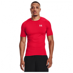 Футболка спортивная Under Armour, размер M, красный/белый
