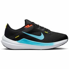 Кроссовки NIKE Air Winflo 10, размер 39, черный/голубой