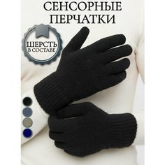 Перчатки EZcool для мужчин, размер Универсальный 7-9, черный/сенсор