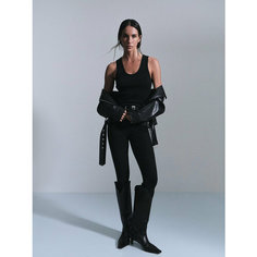 Джинсы скинни Zarina skinny, размер L (RU 48), черный