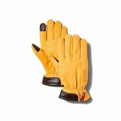 Перчатки Timberland Winter Hill Nubuck Gloves with Touch Tips для мужчин, размер M, желтый