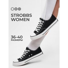 Кеды STROBBS, размер 36, черный