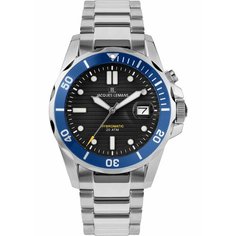 Наручные часы JACQUES LEMANS Hybromatic, серебристый/синий/черный