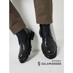 Ботинки дерби Salamander, размер 40, темно-синий