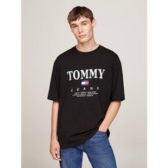 Футболка Tommy Jeans, размер S, черный