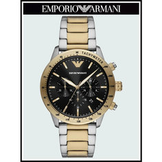 Наручные часы EMPORIO ARMANI Mario, золотистый/серебристый