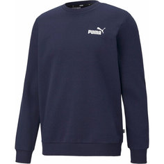 Свитшот спортивный PUMA Small Logo Crew, размер M, , синий