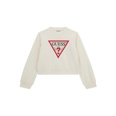 Свитшот GUESS, размер 8 лет, кремовый/белый