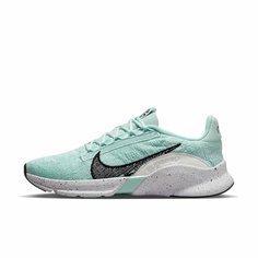 Кеды NIKE SuperRep Go 3 Flyknit Next Nature, размер 6.5 US, jade ice blue white emerald rise