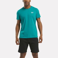 Футболка Reebok Identity Small Log, размер XXL INT, голубой
