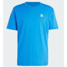 Футболка adidas Originals Trefoil Essentials, размер S, blue