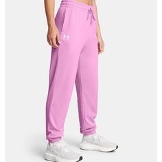 Брюки спортивные Under Armour Rival, размер L, розовый