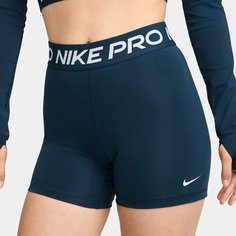 Шорты спортивные NIKE pro 365, размер S, темно-синий