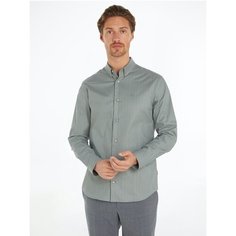 Рубашка CALVIN KLEIN, размер S, серо-голубой