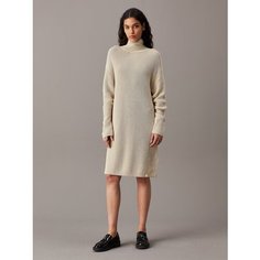 Платье Calvin Klein Jeans, размер XL, бежевый