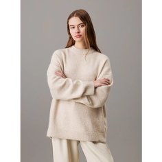 Джемпер Calvin Klein Jeans, размер L, , бежевый