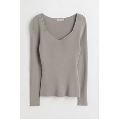 Свитер H&M, размер S, , серо-бежевый