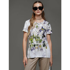 Футболка SAHAR, размер XS, зеленый, белый, серый