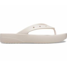 Вьетнамки Crocs Classic Platform Flip, размер W8 US, розовый