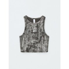 Майка Sela, размер 152, антрацитовый