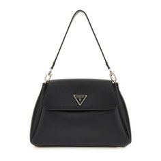 Сумка GUESS, фактура гладкая, черный