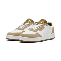 Кеды PUMA Court Classic Lux, размер 10.5 UK, белый