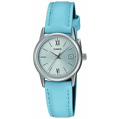 Наручные часы CASIO Collection, голубой/серебристый