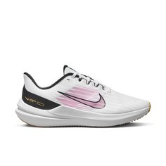 Кроссовки NIKE Air Winflo 9, размер 6 US, черный/белый/розовый