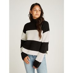 Свитер Calvin Klein Jeans, размер XL, , черный/бежевый