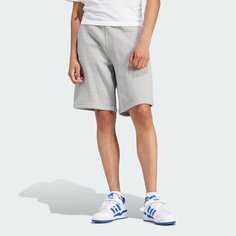 Шорты спортивные adidas Originals Trefoil Essentials, размер 2XL, серый