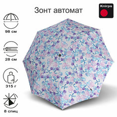 Мини-зонт Knirps, голубой, фиолетовый, розовый