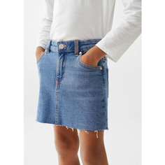 Юбка MANGO Sue, размер 128, синий