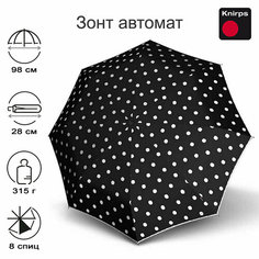 Мини-зонт Knirps, Dot Art Black