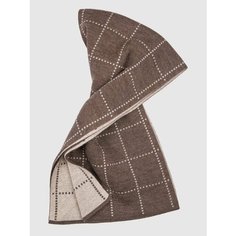Шарф KANZLER для мужчин,180х24 см, коричневый