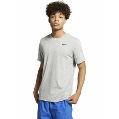 Футболка NIKE DF TEE, размер XL, серый
