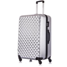 Чемодан Lcase, 105 л, размер L, серый
