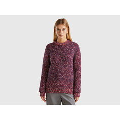 Джемпер UNITED COLORS OF BENETTON, размер XS, , бордовый