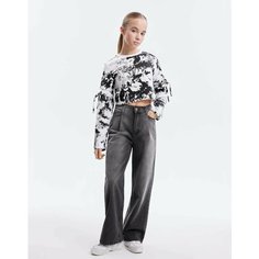 Джинсы Gloria Jeans GJ COOL, размер 9-10л/140 (34), серый