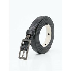 Ремень Franchesco Mariscotti для девочек и женщин, размер 110-125, черный