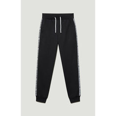 Брюки спортивные BIKKEMBERGS, размер 8, черный