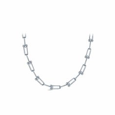 Колье Diamant online, серебро, 925 проба, фианит, длина 45 см., прозрачный