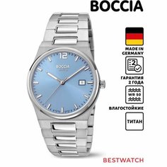 Наручные часы BOCCIA, голубой