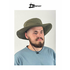 Панама IDCompany для мужчин и женщин, размер 62, темно-зеленый