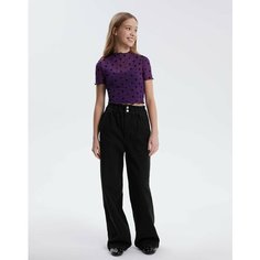 Джинсы Gloria Jeans, размер 7-8л/128 (32), черный