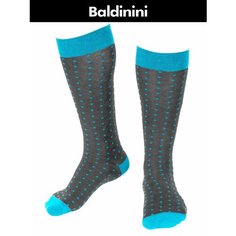 Носки Baldinini, размер 42-44, серый/синий