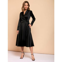 Платье 1001dress Большие размеры, размер XXXXL, черный