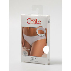 Трусы Conte elegant Basic Cotton LB 2002 slip, размер 44=S, о/б 94 см, White=Белый